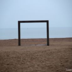 The sea in a frame