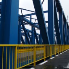 Ikea styled bridge of Zeebrugge